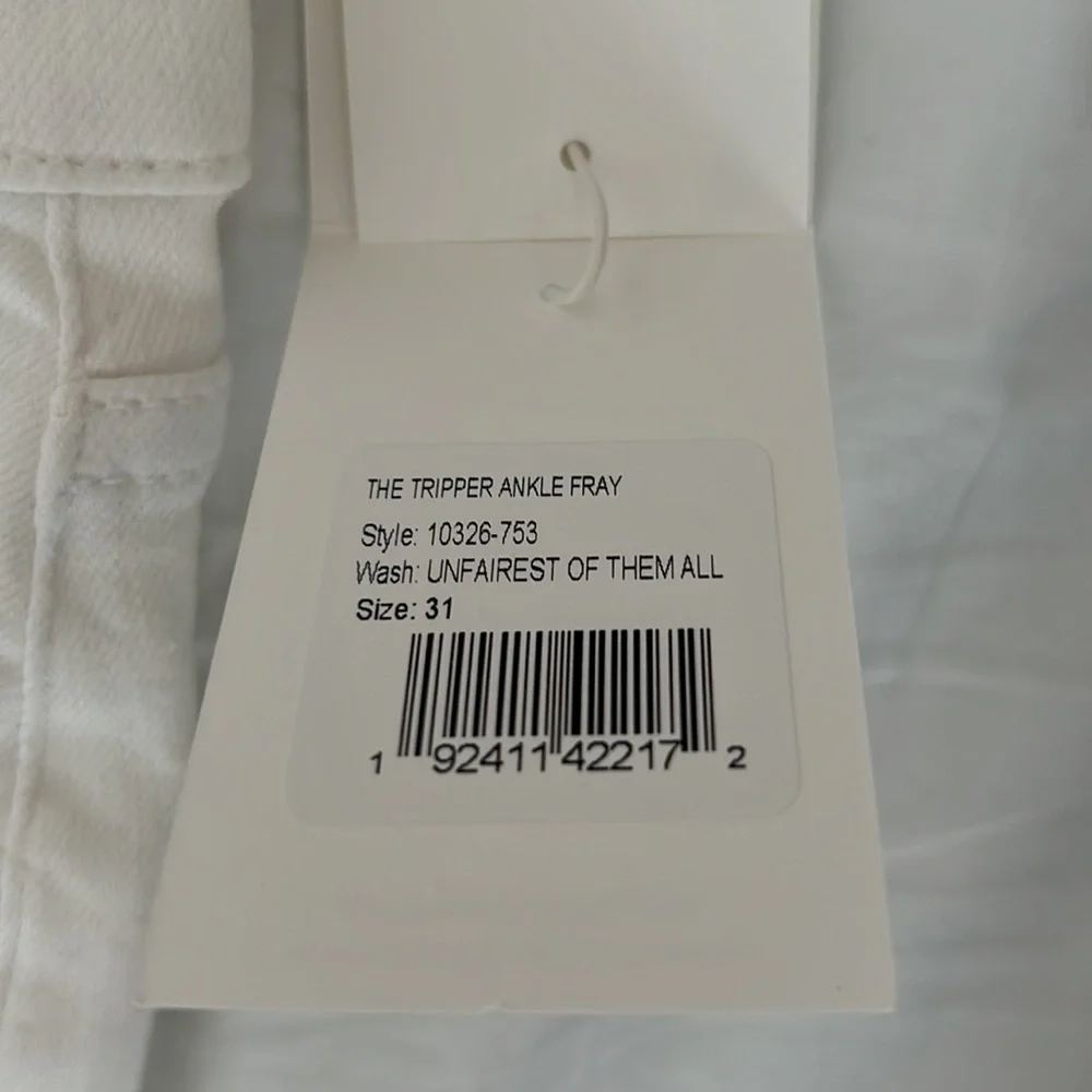 MOTHER High Rise White Jeans - Picture 9 of 11